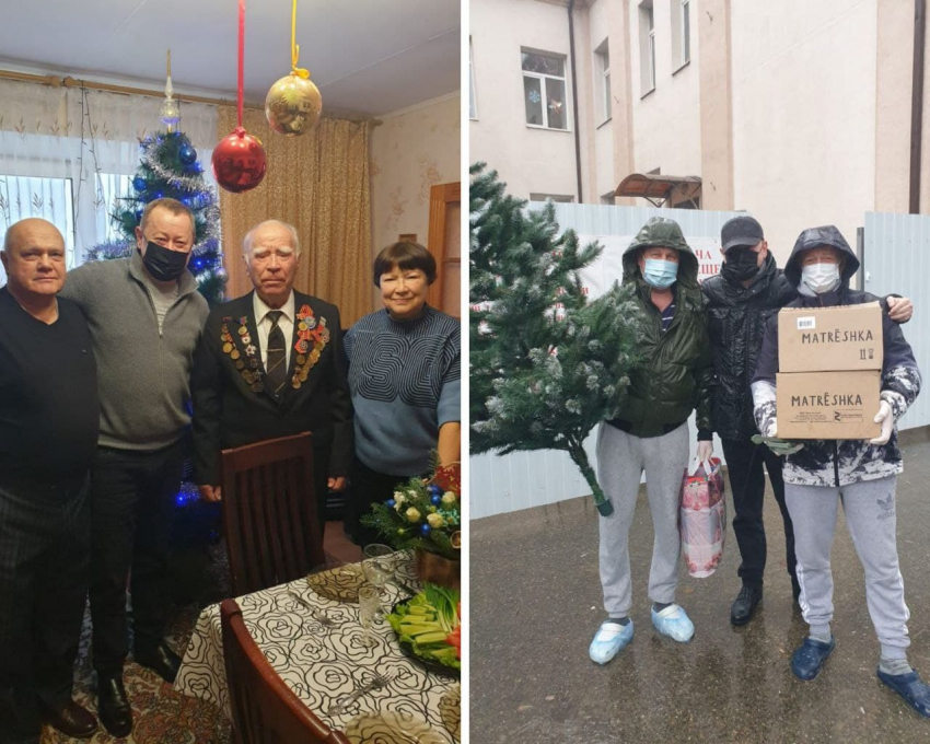 Чудеса под Новый год случаются не только у детей: Михаил Ковалюк поздравил ветерана и медиков с наступающими праздниками