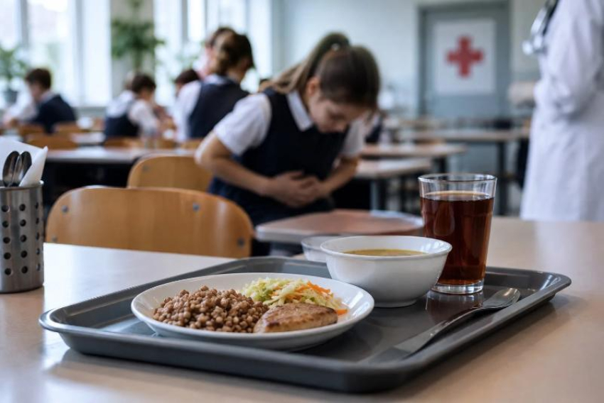 Школьники массово заболели после обеда в столовой школы Краснодарского края