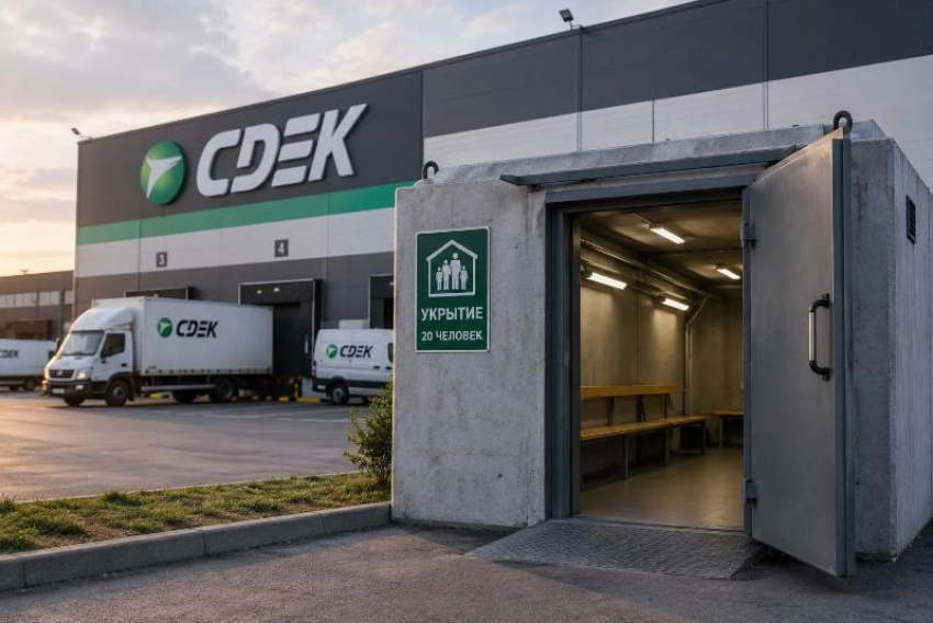 В Краснодаре появится железобетонное укрытие для сотрудников CDEK