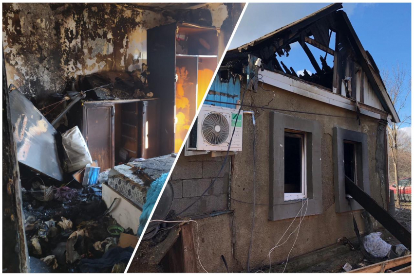 Страшная беда у соседей Новороссийска: семья лишилась дома из-за пожара 