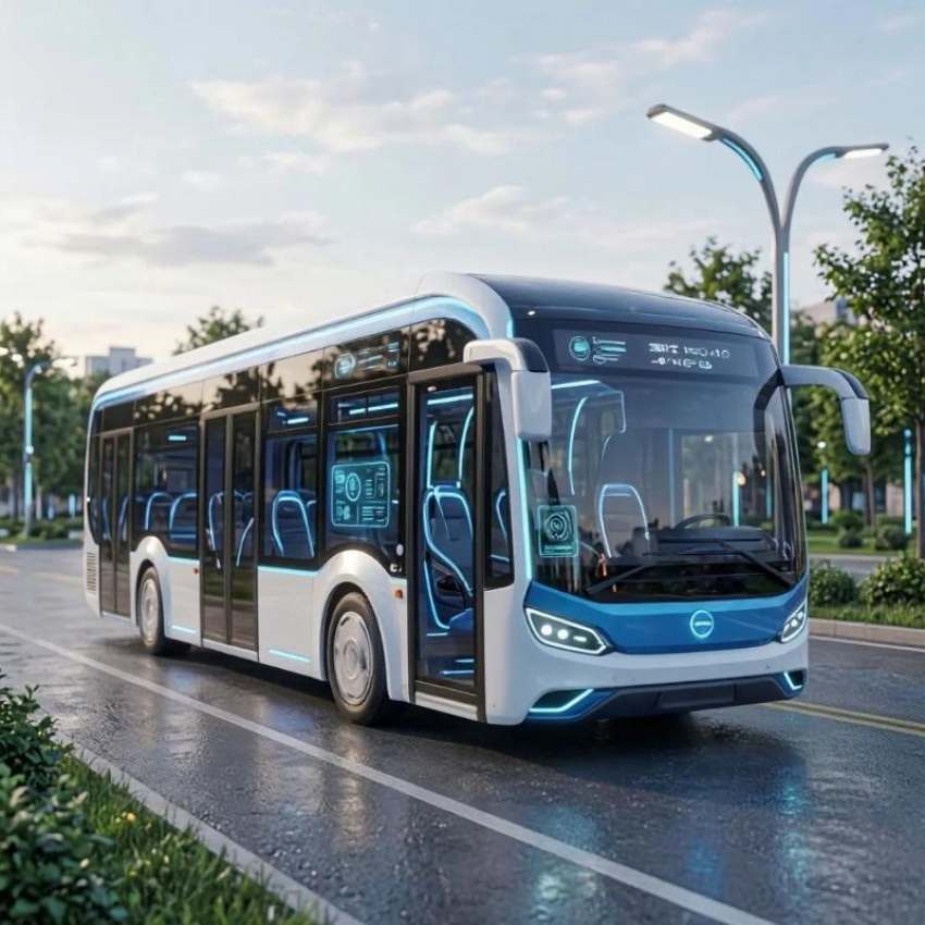 Беспилотные автобусы начнут перевозить пассажиров в Подмосковье