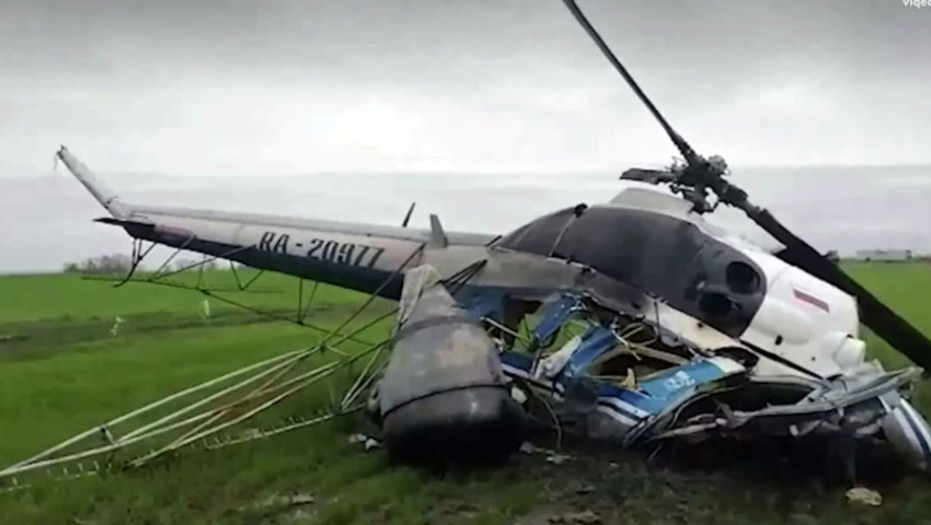 При крушении вертолета под Новороссийском погиб пилот: подробности 