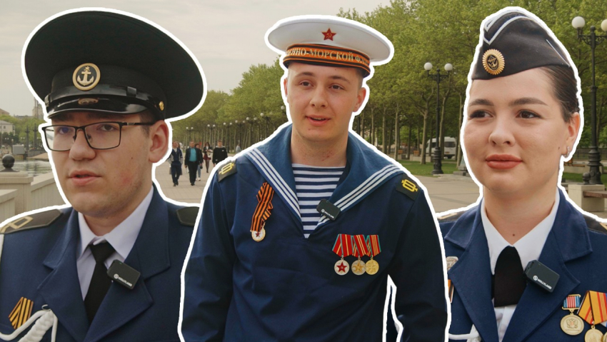 С чувством гордости и благодарности: каким стал Парад Победы для курсантов Ушаковки