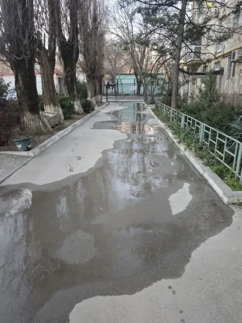 Канализационные реки текут через территорию детского сада в Новороссийске
