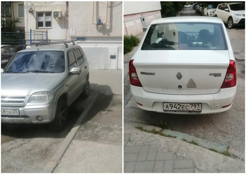 Короли парковки вынуждают женщин таскать коляски в Новороссийске