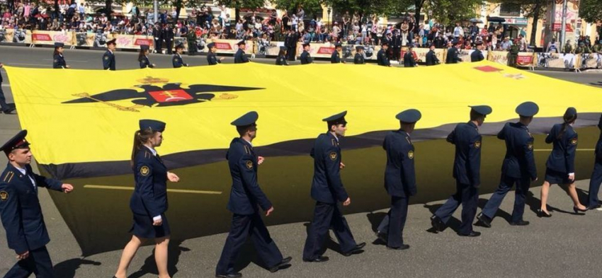 В Рязани на Параде Победы отметили город-герой Новороссийск