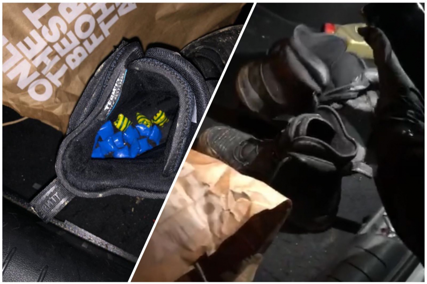 "Смерть» в сапогах: новороссиец прятал наркотики в обуви 