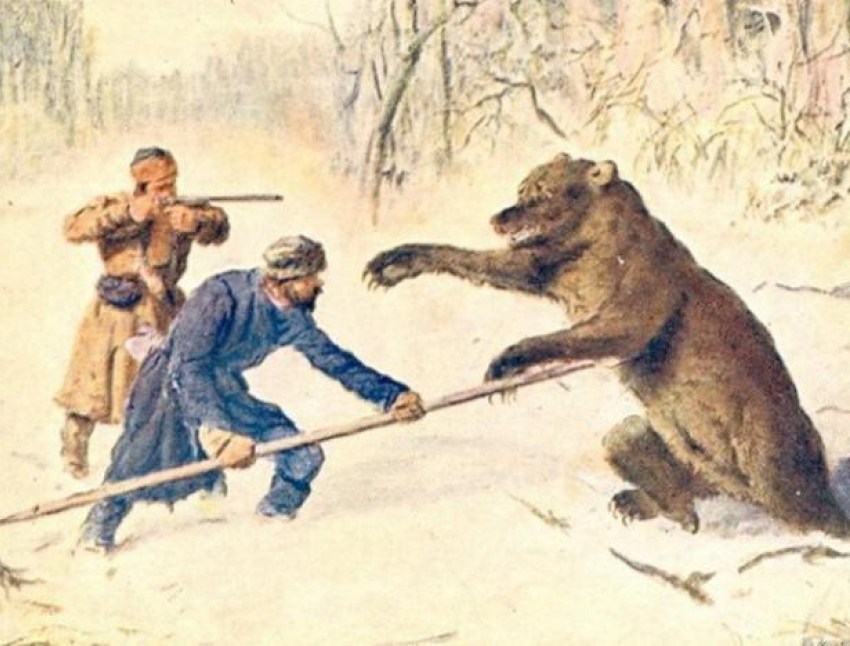 Почему на медведя надо охотиться толпой