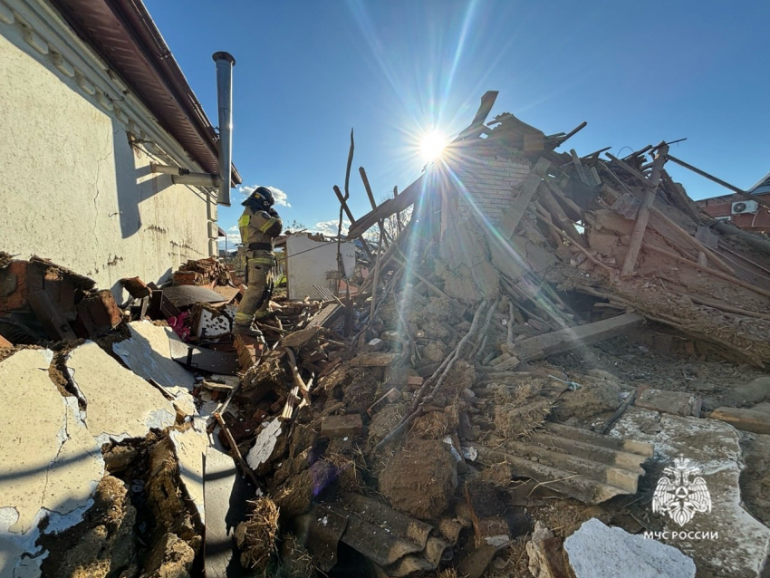 В станице Краснодарского края взорвался частный дом