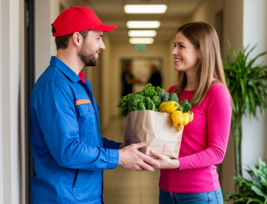 На продукты при заказе онлайн россияне тратят вдвое больше денег, чем в супермаркетах