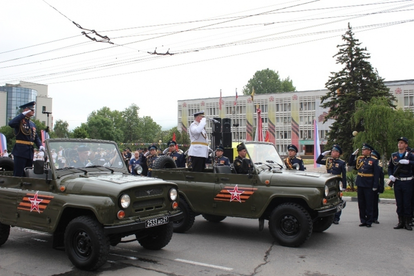 Парад Победы завершился в Новороссийске