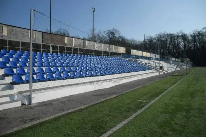 Новороссийский стадион «Строитель» готовится принимать крупные матчи 