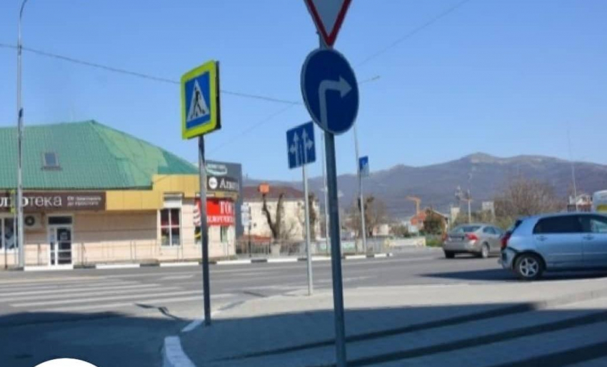 Новая дорога в Новороссийске станет безопасной для пешеходов, водителей и маломобильных граждан
