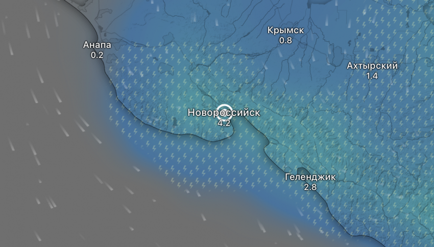 Штормовое предупреждение продлили — Новороссийск накроют дожди и грозы