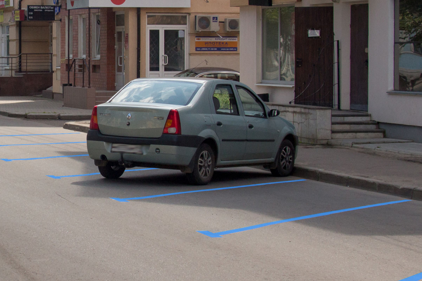 Если полоса синяя - плати: на парковках Новороссийска появится новая разметка 