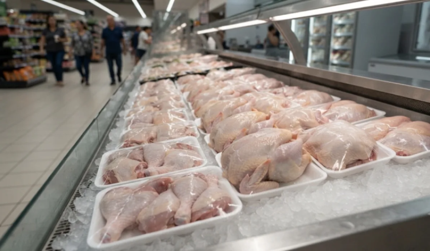 В Новороссийске цены на курицу превысили среднекраевые 