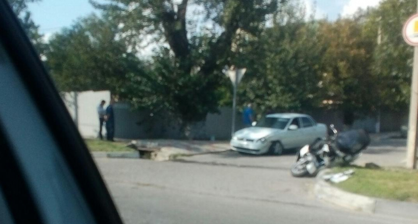 Шесхарис снова встал из-за ДТП с участием мопедиста