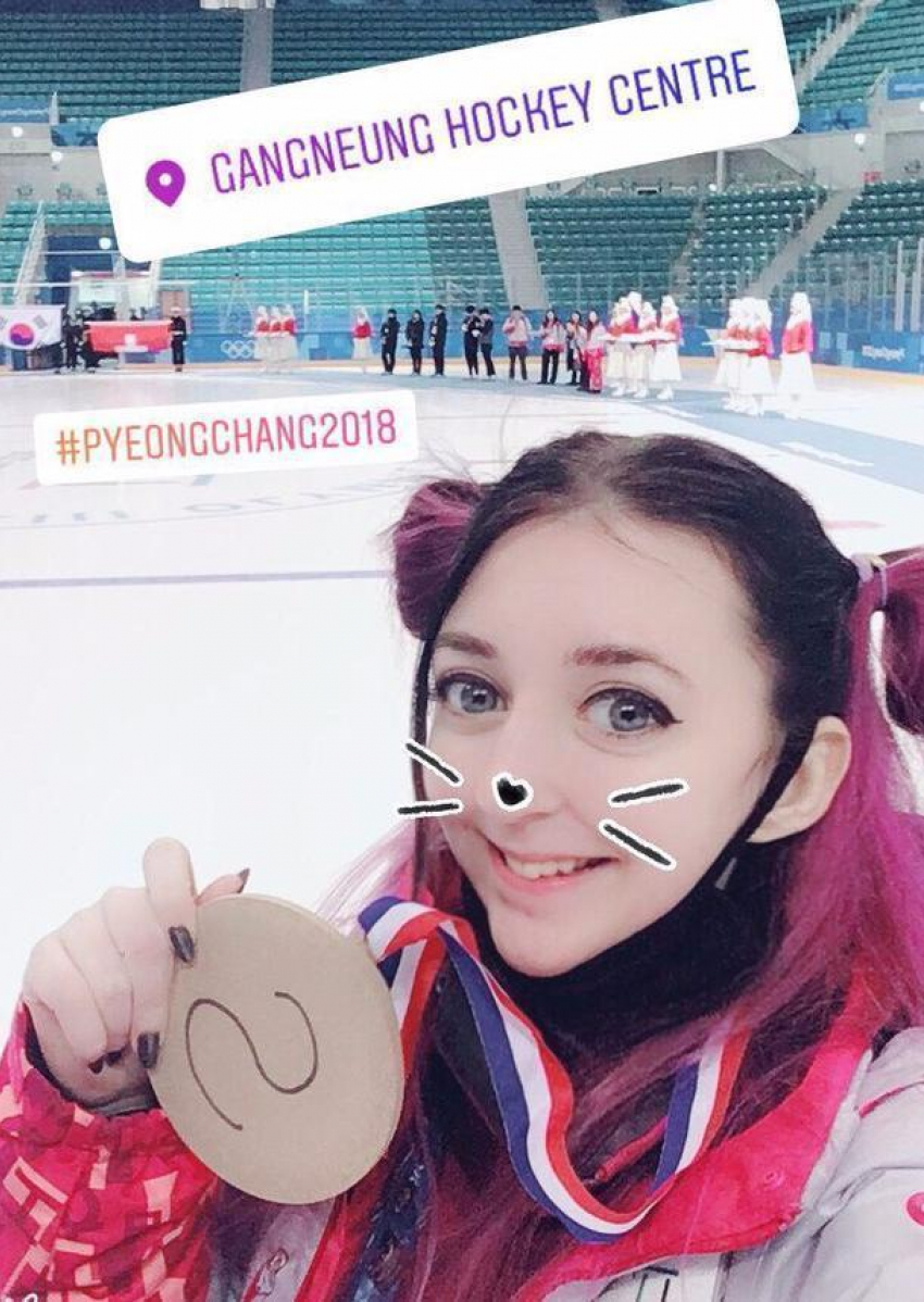 Анастасия Кулиш представляет Новороссийск на Олимпиаде в Корее 