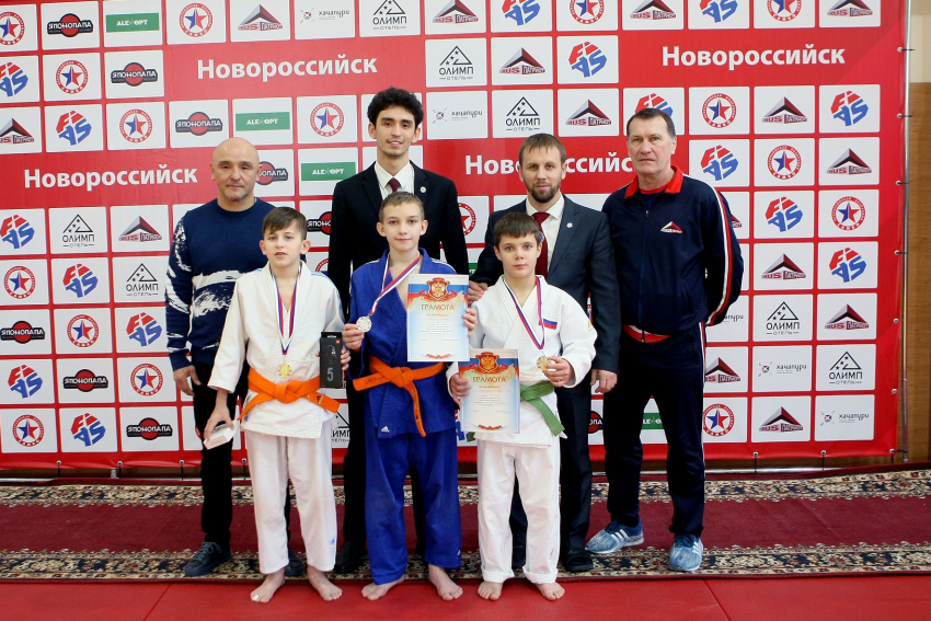 Новороссийские дзюдоисты завоевали 5 медалей
