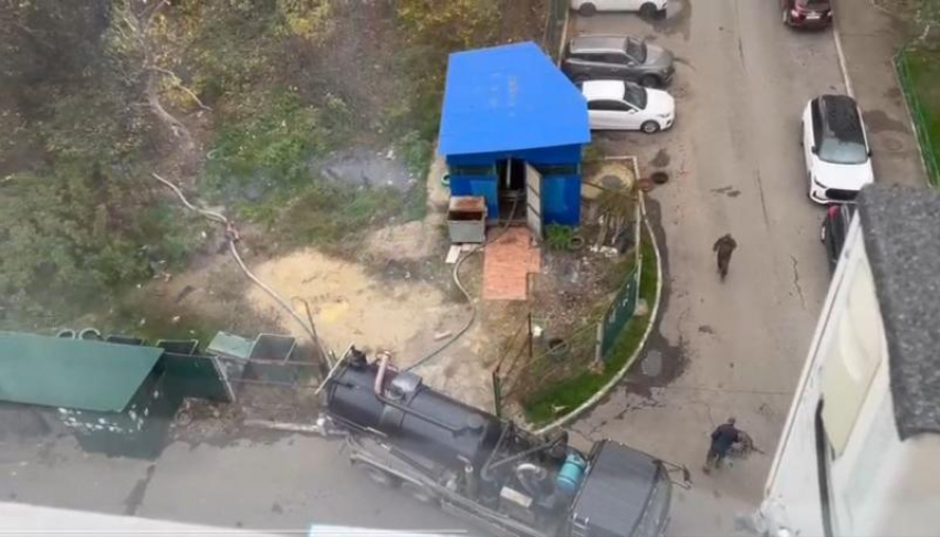 Водоканал полил стоковыми водами Цемесскую рощу