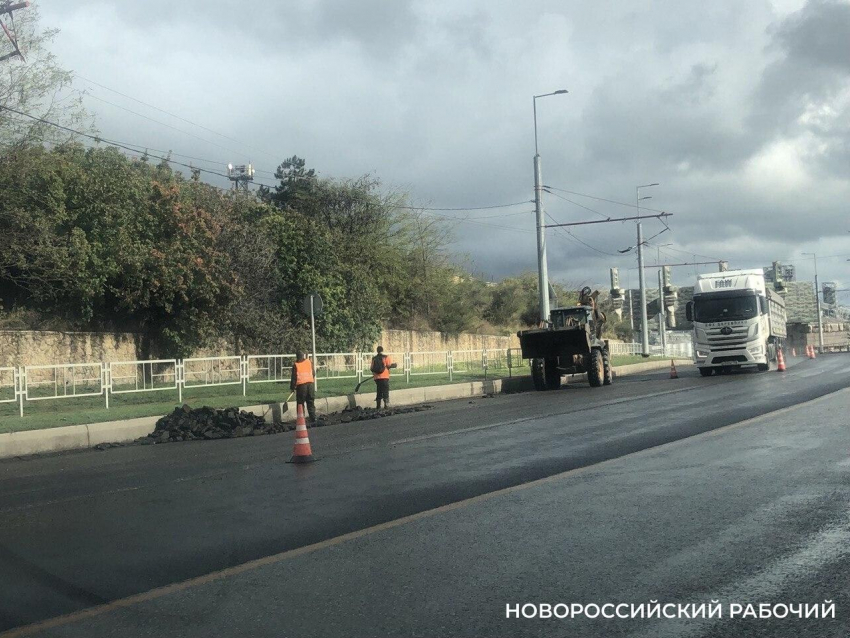 Ремонт участка трассы М-4 «Дон» в Новороссийске пройдет быстрее?