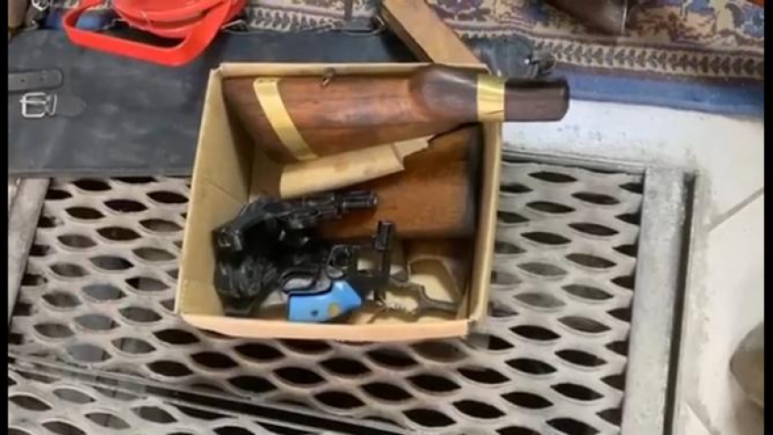 Оружие в доме новороссийца стало причиной заведения уголовного дела правоохранителями