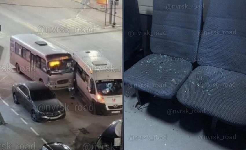 "Хорошо, что целые остались": маршрутка и автобус с пассажирами столкнулись в Новороссийске 