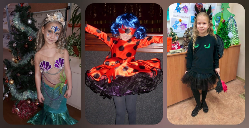 Беззубик, Леди Баг и Русалочка - новые герои новогодней елки