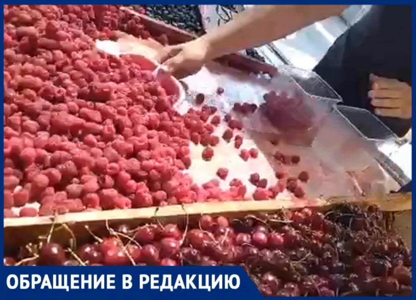 Чтобы жизнь малиной не казалась: жительницу Новороссийска обвесили на рынке