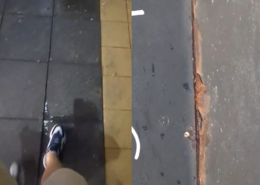 Аттракцион «водная плитка» в центре Новороссийска: чем были шокированы гости города-героя