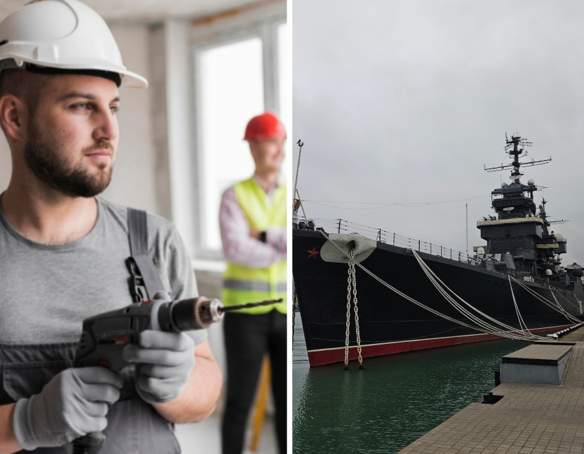В Новороссийске мало желающих идти в Чёрное море, строить, водить и охранять  