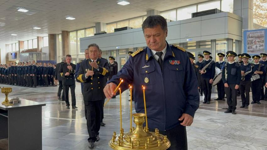 В Ушаковке провели молебен в честь Дня памяти Святого праведного воина Феодора Ушакова