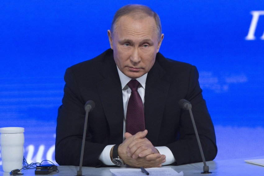 Новороссийцы могут задать вопрос Путину на прямой линии