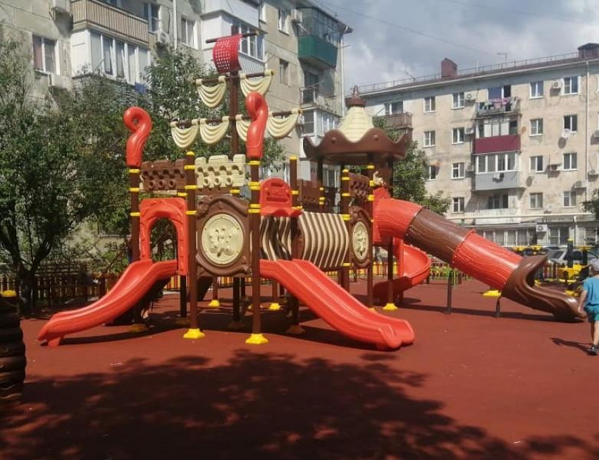 В центре Новороссийска появятся новые игровые зоны для детей