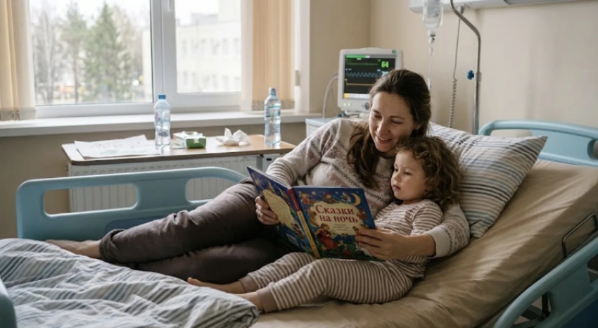 В ГД хотят разрешить родителям бесплатно лежать в больнице с детьми до 8 лет