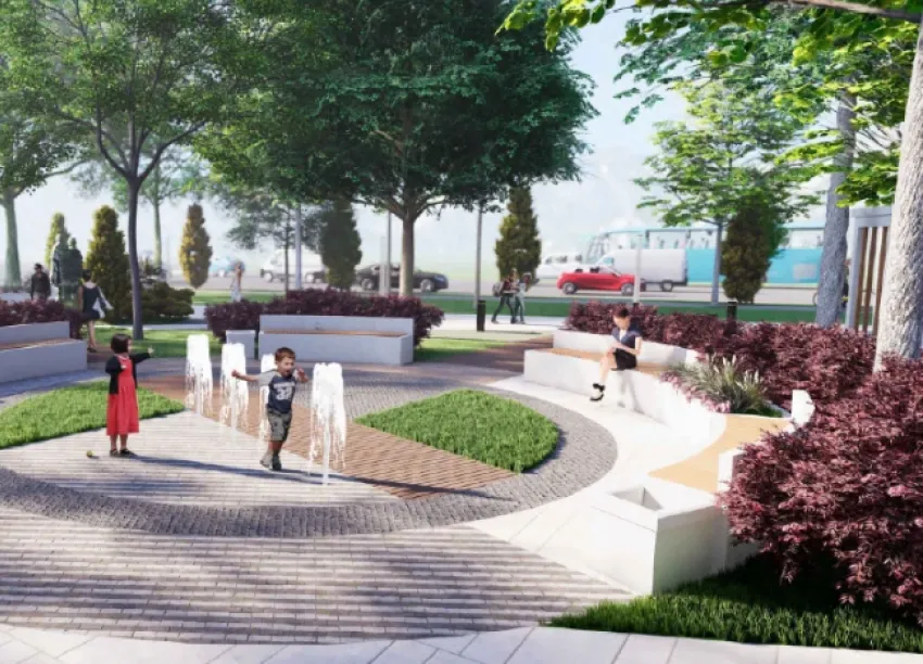 Новый сквер в центре Новороссийска обойдется в 76 миллионов