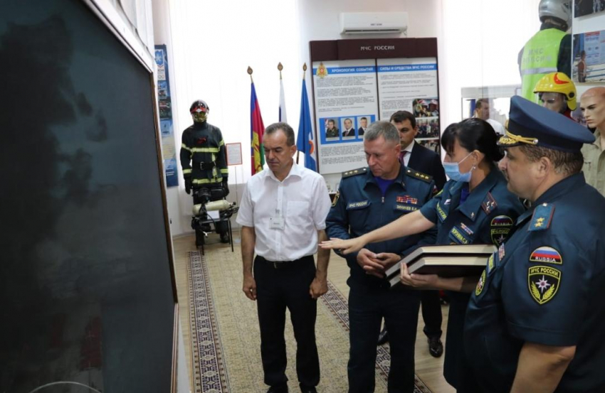 Губернатор поднял вопрос строительства пожарной части в Новороссийске