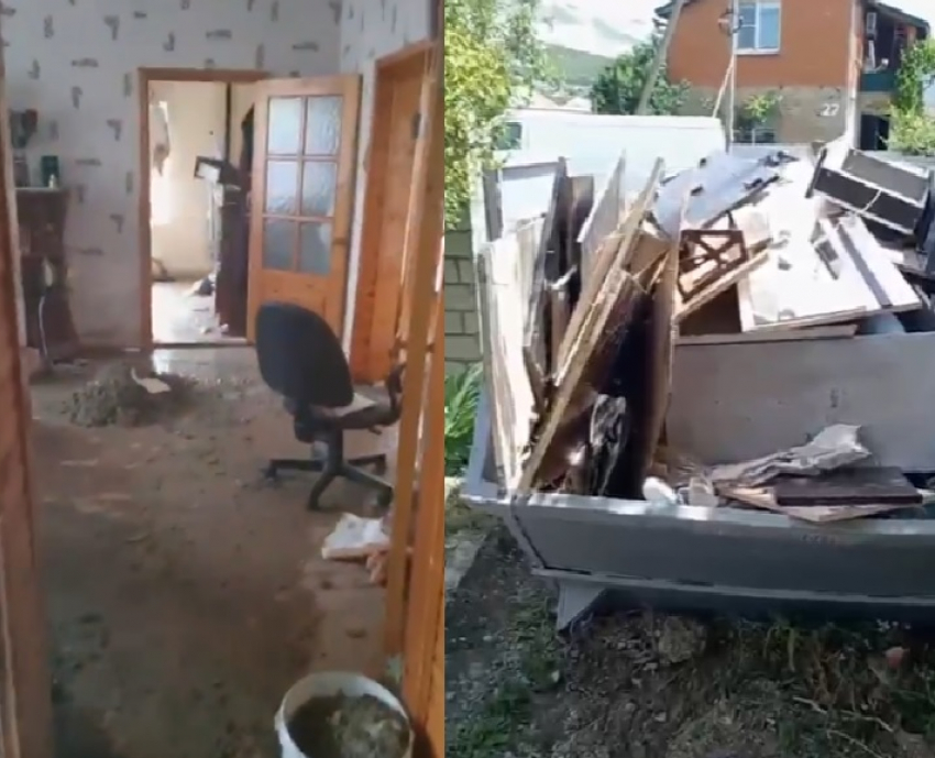 Спасли только документы и жизни: из-за аварии на сетях водоснабжения новороссийцы остались без имущества