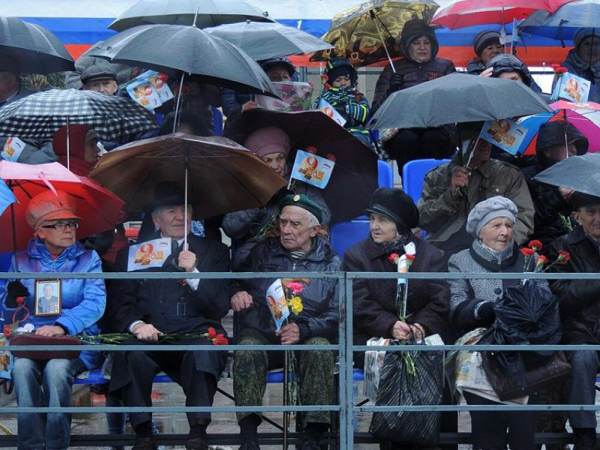 День Победы в Новороссийске начнется с дождя