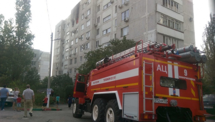 Пожар в детской комнате ликвидировали в Новороссийске