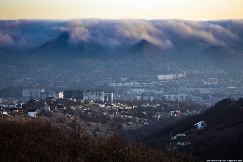 Температура воздуха в Новороссийске приблизится к нулю