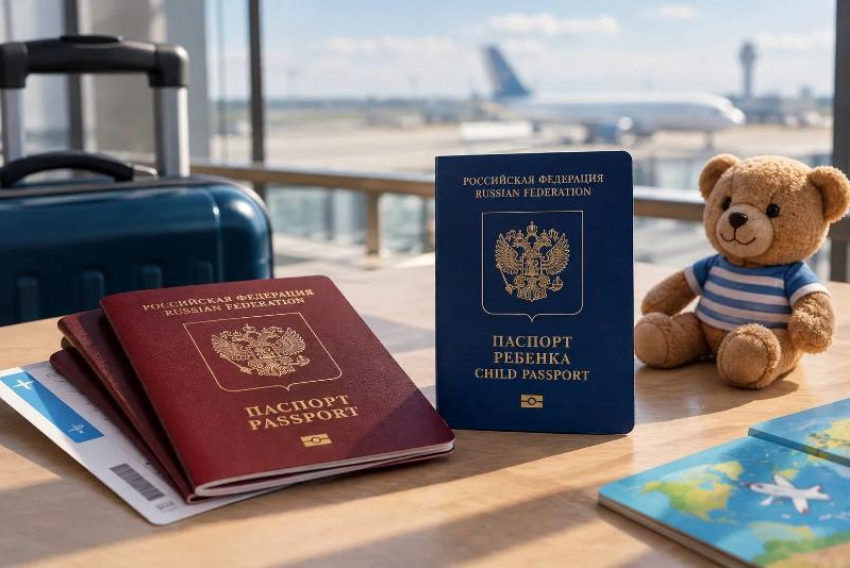 Детей больше не впишут в загранпаспорта родителей