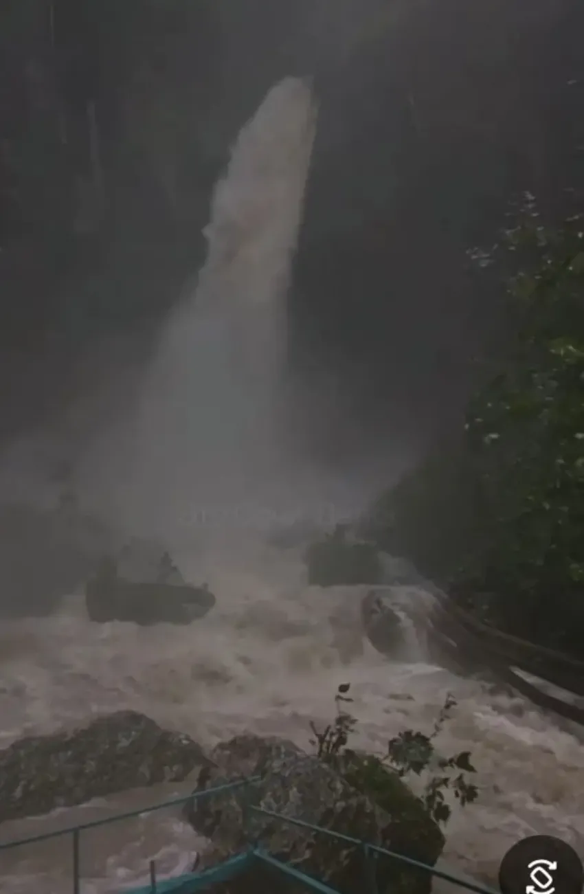 Стихия разгулялась в горах Краснодарского края