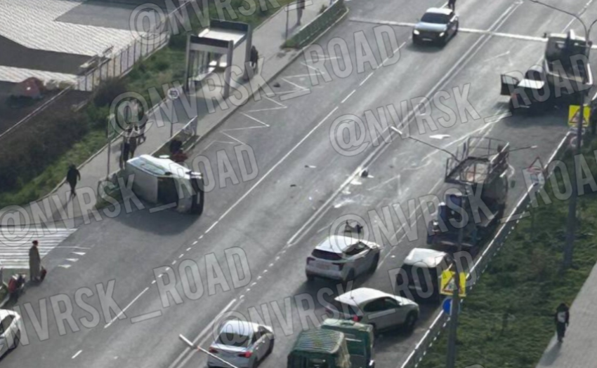 Жесткое ДТП с «перевёртышем» в Новороссийске: пробки и аварии на сегодня