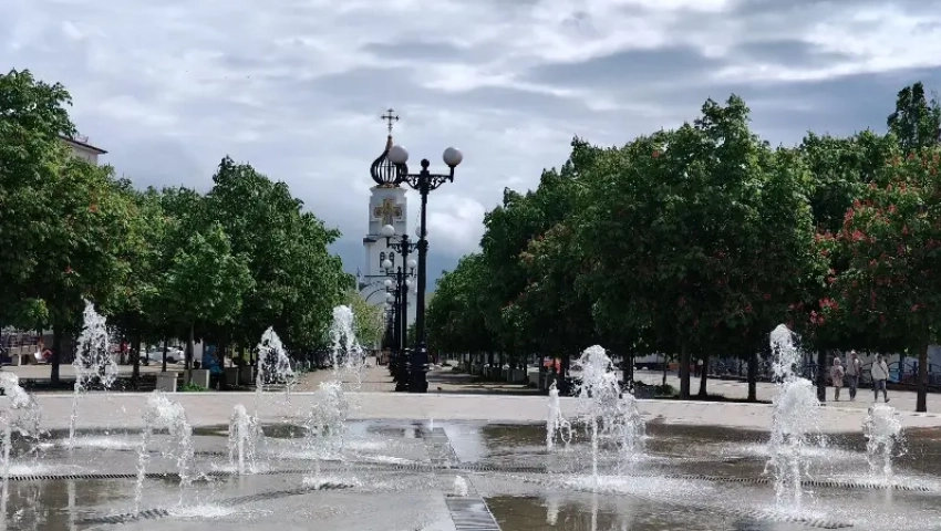 В Новороссийске воцарилось солнце
