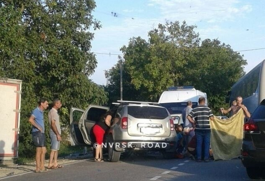 Ребенок пострадал в лобовом ДТП в Новороссийске