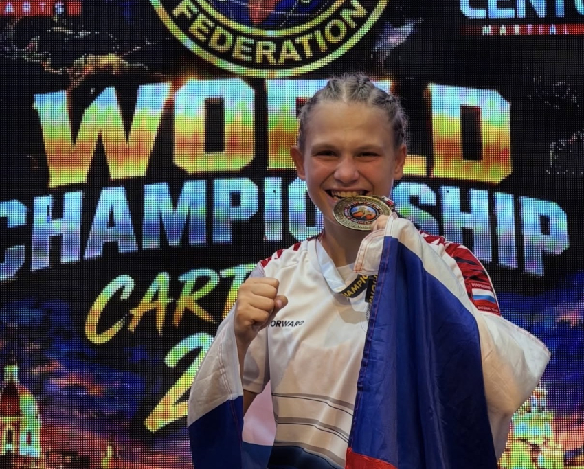  Новороссийская спортсменка Мария Панфёрова – чемпионка мира по кикбоксингу