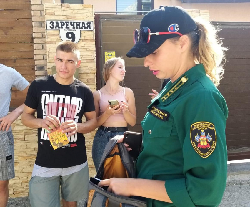 Сотрудники Новороссийского лесничества рассказали школьникам «золотое правило» отдыха в лесу 