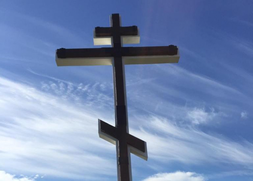 Поклонный крест восстановили под Новороссийском