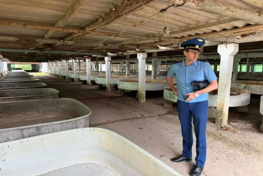 В Краснодарском крае осетровый завод работал с нарушениями